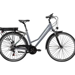 Zündapp Z802 E Bike Trekkingrad Damen ab 160 cm mit Nabenmotor Pedelec Trekking Fahrrad mit 21 Gang und Beleuchtung StVZO