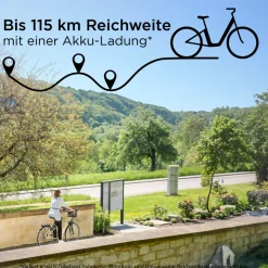 Zündapp Z517 E Bike 28 Zoll Pedelec Hollandrad E Fahrrad Damen 155 - 190 cm mit 7 Gang Nabenschaltung Rücktritt Citybike Nabenmotor
