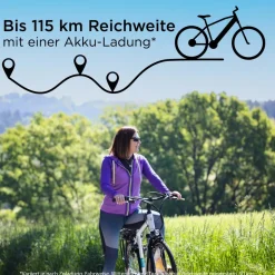 Zündapp Z807 E Bike 28 Zoll Trekkingrad 7 Gang Elektrofahrrad StVZO 155 - 185 cm Pedelec Elektro Trekking Fahrrad