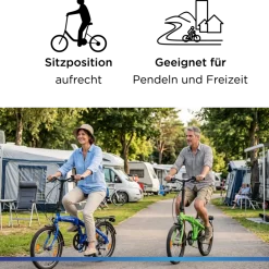 Zündapp ZF20 Speed Folder 20 Zoll Klapprad Faltrad Stadtrad Fahrrad faltbar Klappfahrrad StVZO