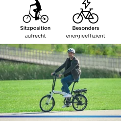 Zündapp Z120 20 Zoll E Bike Elektro Bike Pedelec Faltrad E Klapprad E Fahrräder leichte Ebikes 20