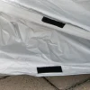 Zweirad-Faltgarage, bis 29" E-Bikes, mit Klettverschluss in der Mitte, Größe: 100 x 200 cm, Farbe: grau